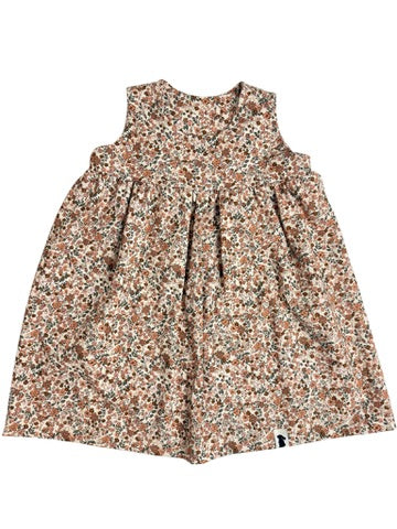 Sommerkleid Blume Latte