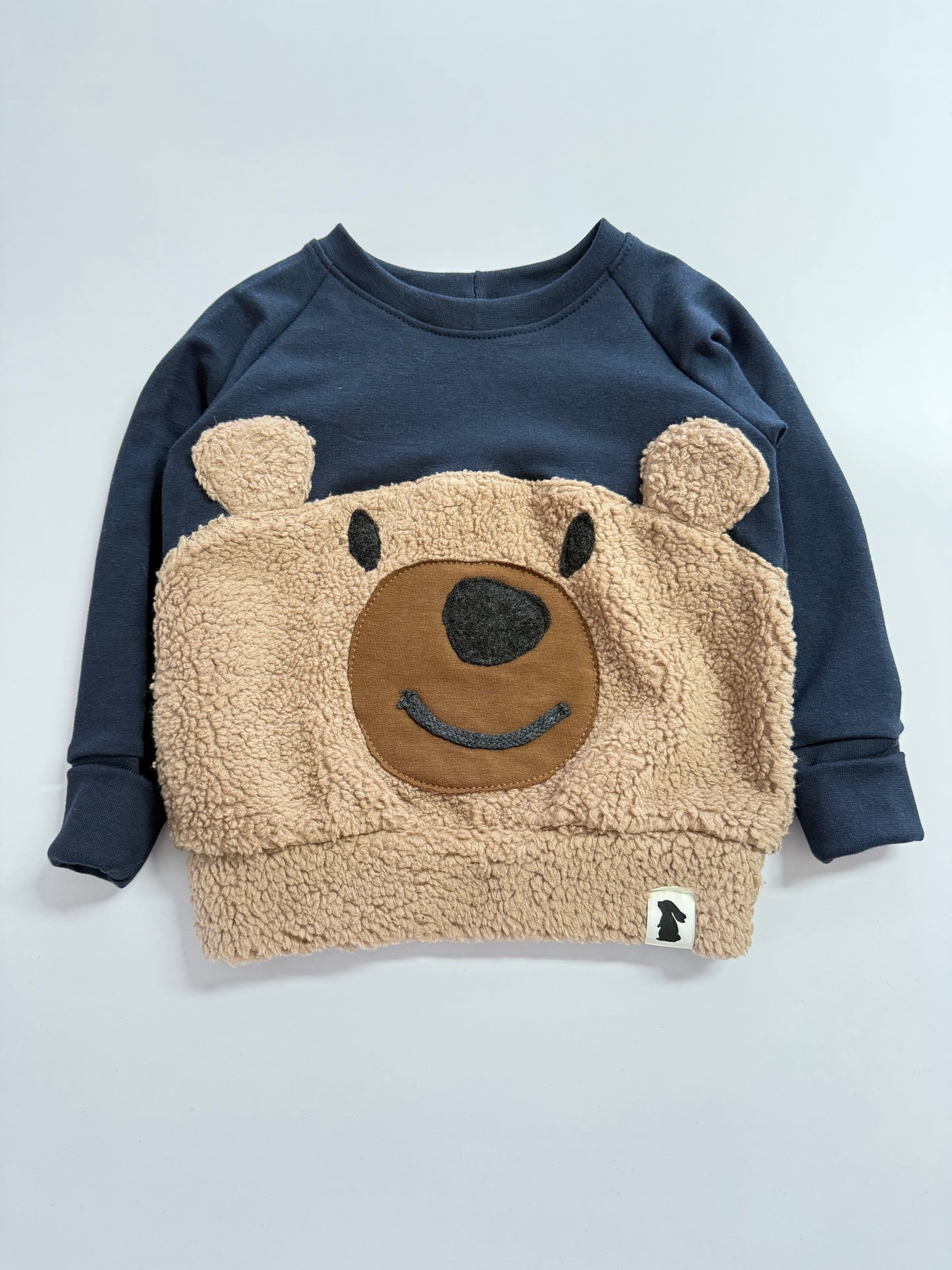 Teddy-Sweater Milo - Dunkelblau