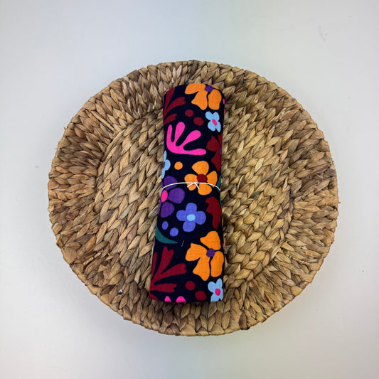 1,0m Musselin Flower Power (Rest)