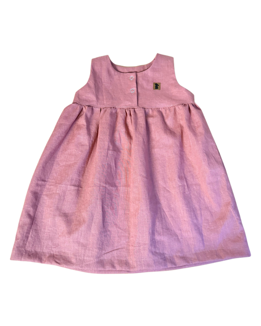 Sommerkleid Lehmrosa