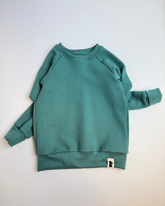 Raglan-Sweater Smaragd
