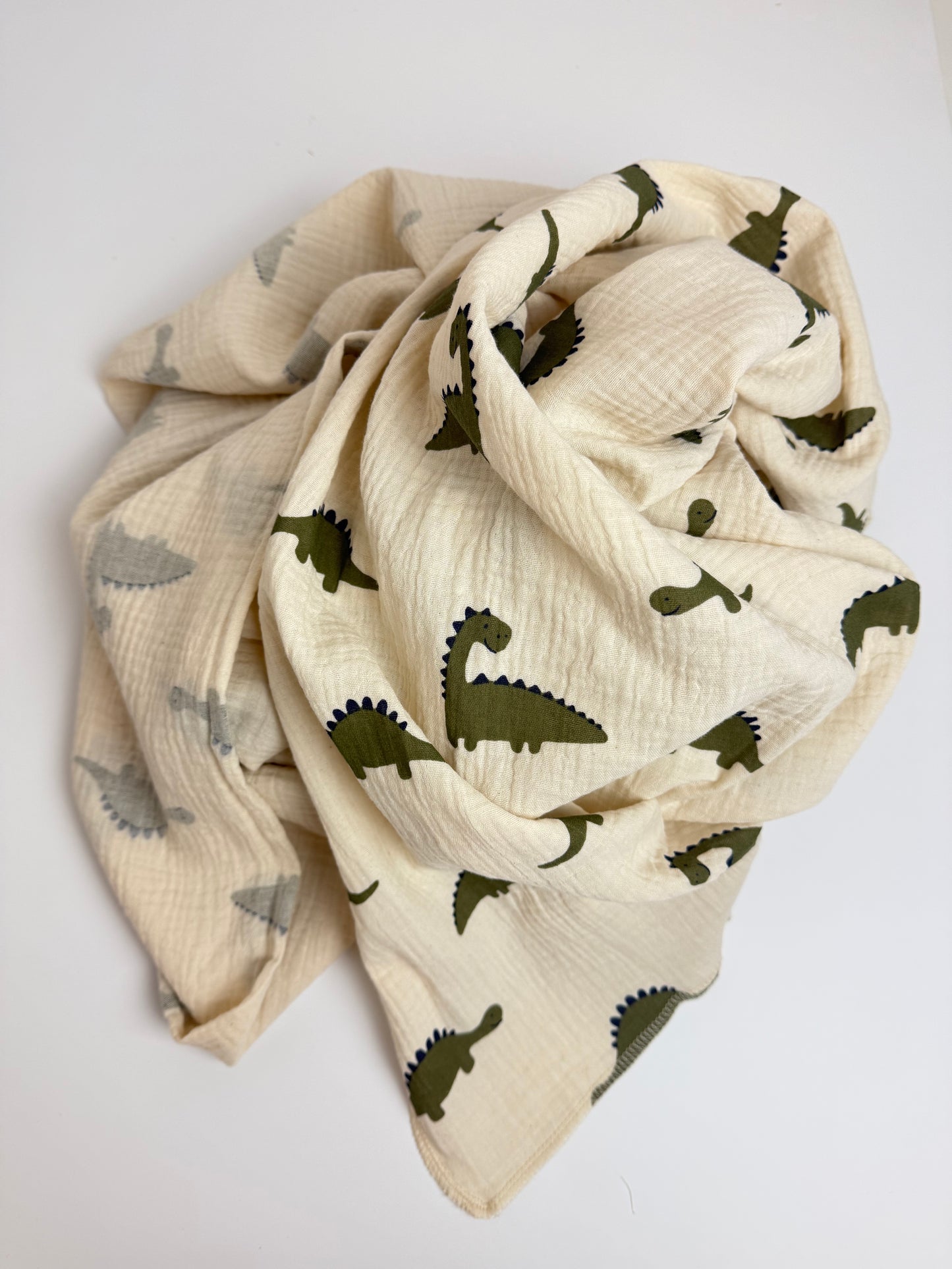 Musselindecke handmade | ca. 130 x 175 cm