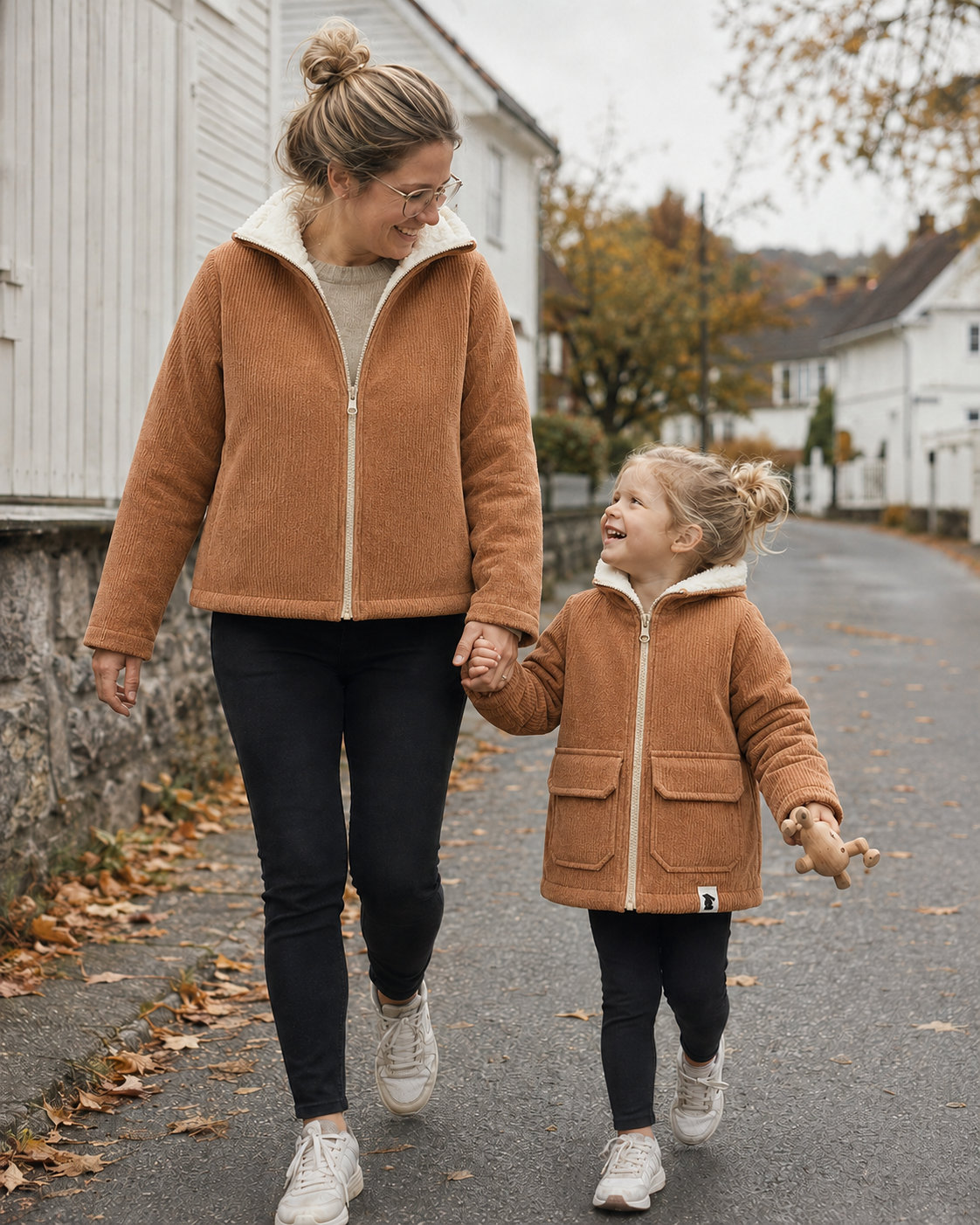 Mini-Me Cordjacke Teddy | Damen