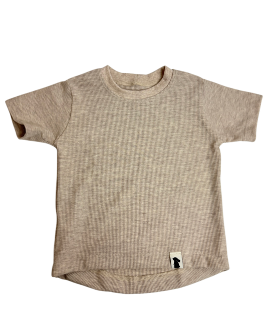 T-Shirt Hellbeige mel.
