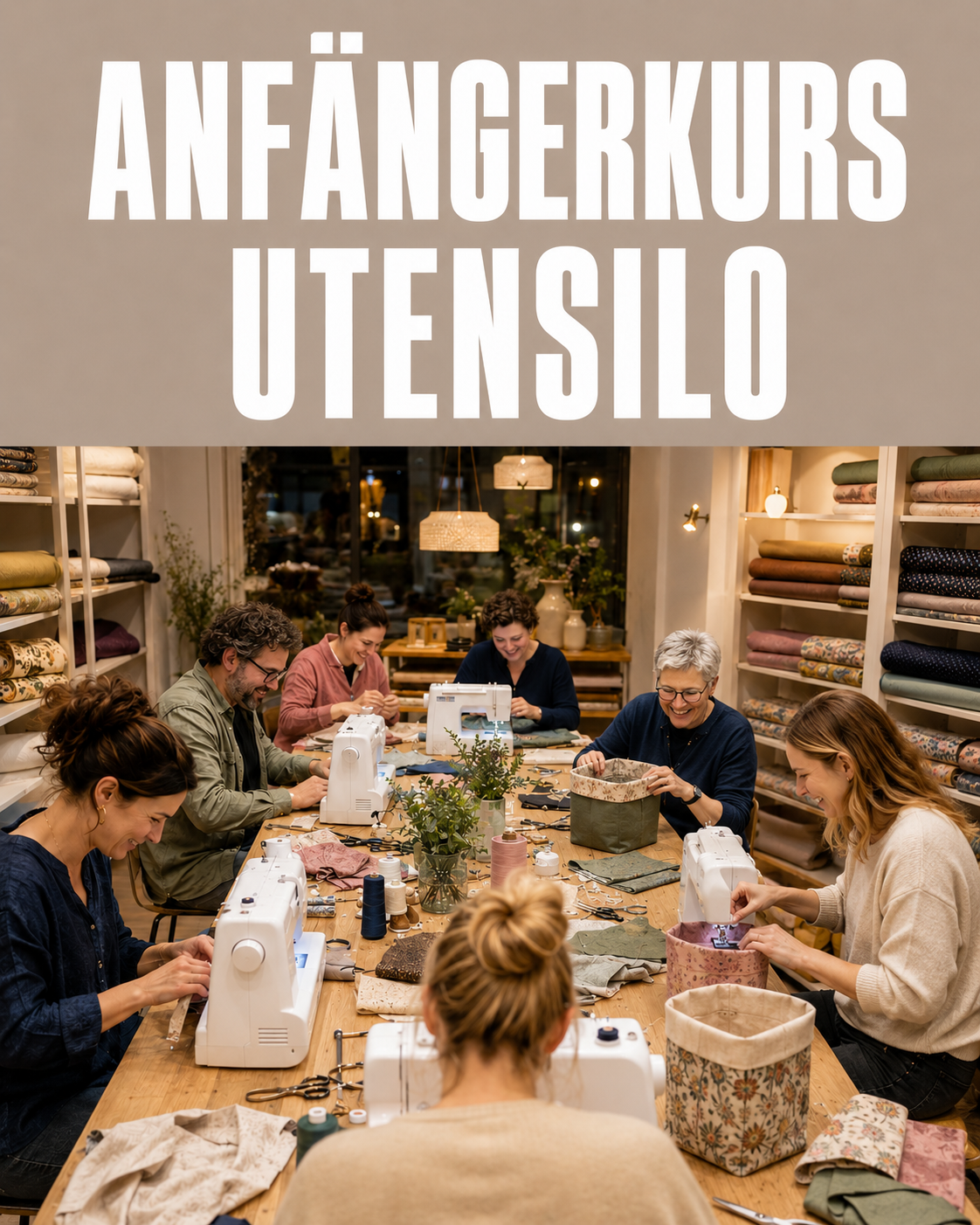 Anfängerkurs – Utensilo | Nähkurs