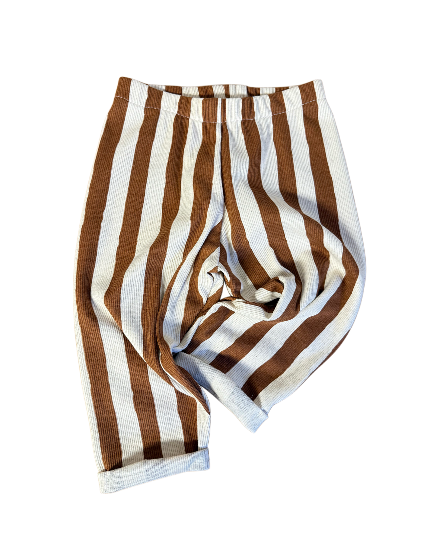 Kinderhose Blogstreifen aus Ribjersey Bio – by_fraleli