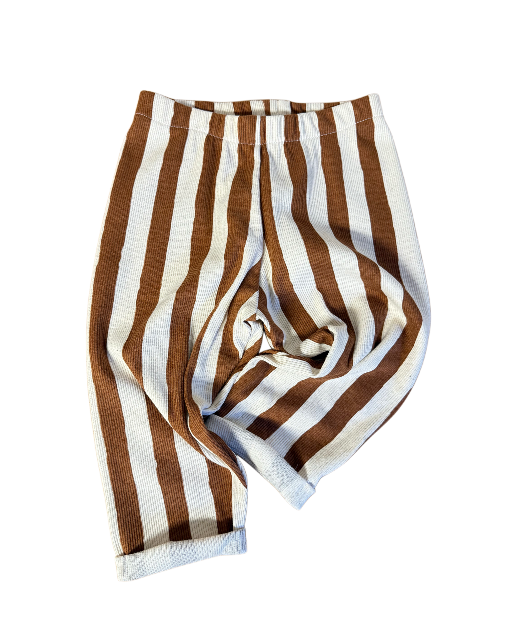 Kinderhose Blogstreifen aus Ribjersey Bio – by_fraleli
