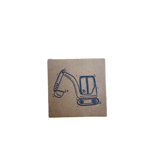 Kunstlederlabel "Bagger"