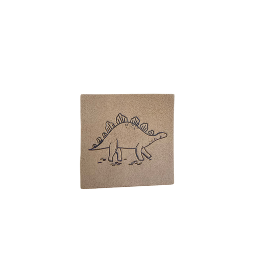 artificial leather label "Schildkröte"