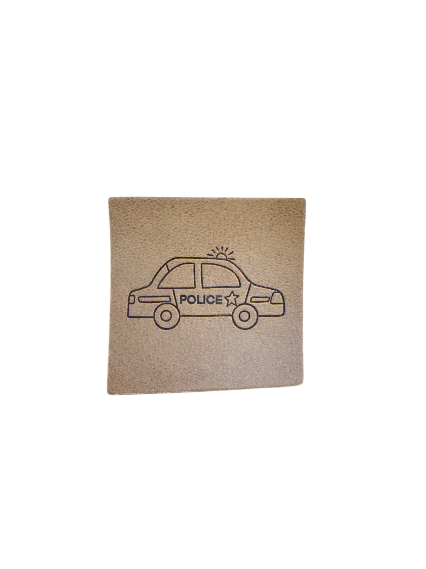 artificial leather label "Schildkröte"