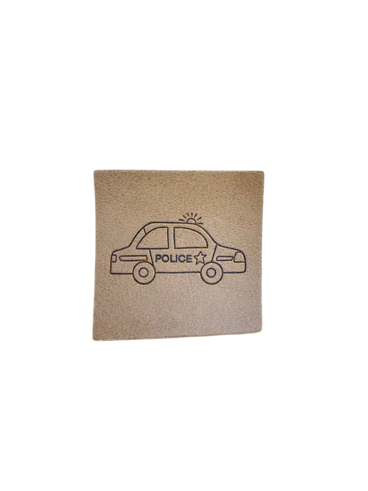 artificial leather label "Schildkröte"