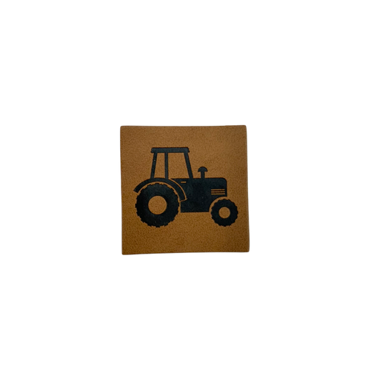 Kunstlederlabel "Trecker"
