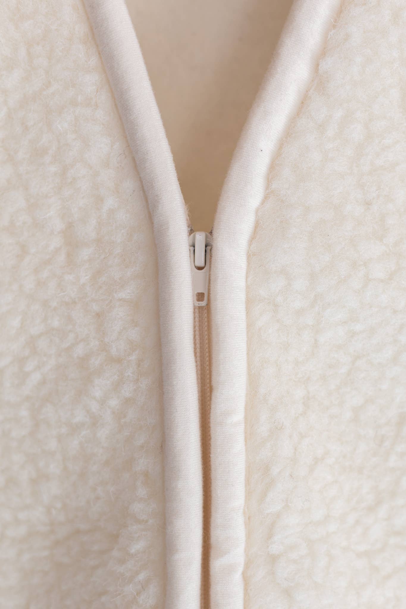 Wollweste Damen – Ecru