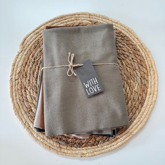 Bündchen-Paket Erdtöne