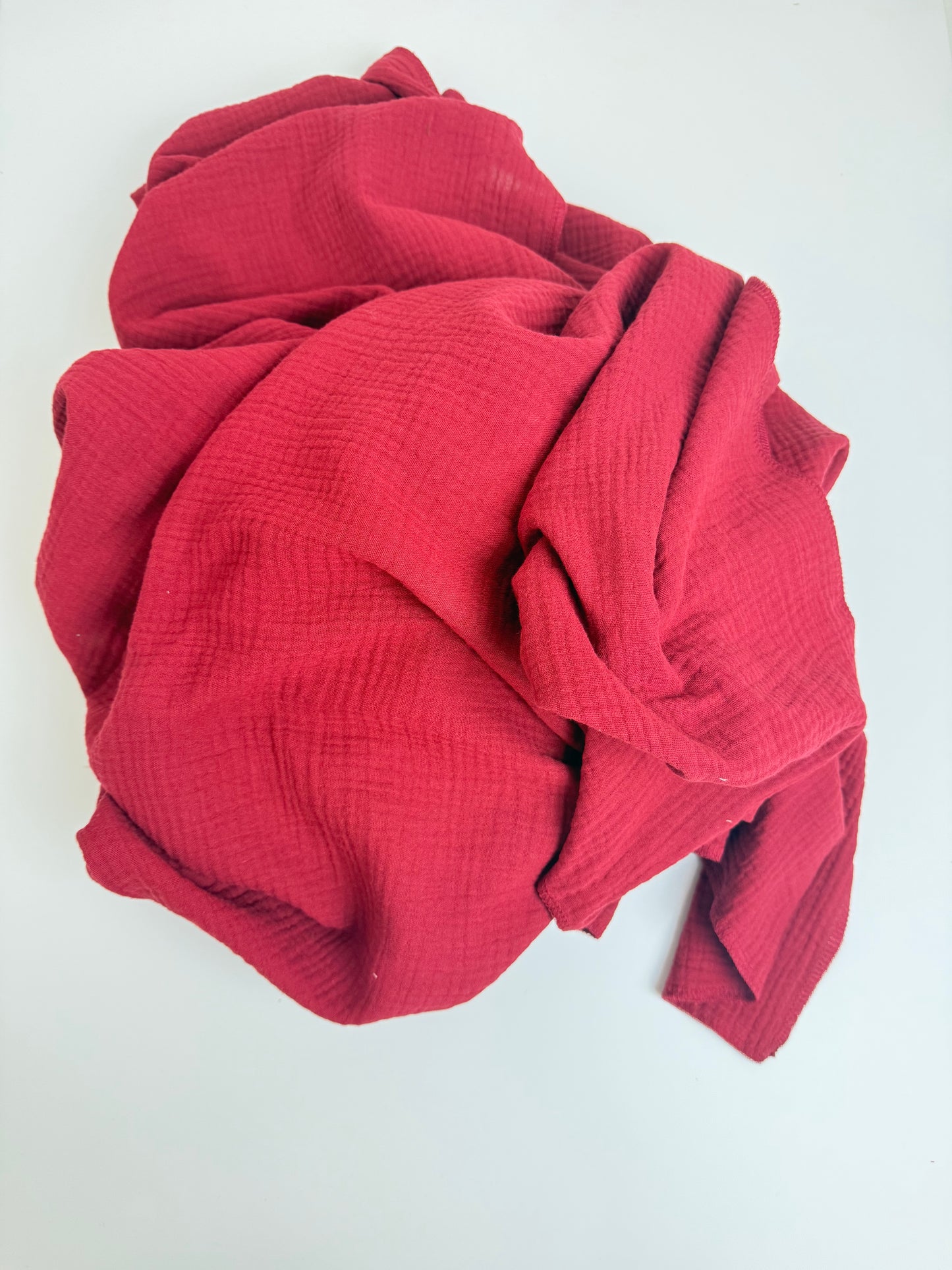 Musselindecke handmade | ca. 130 x 175 cm