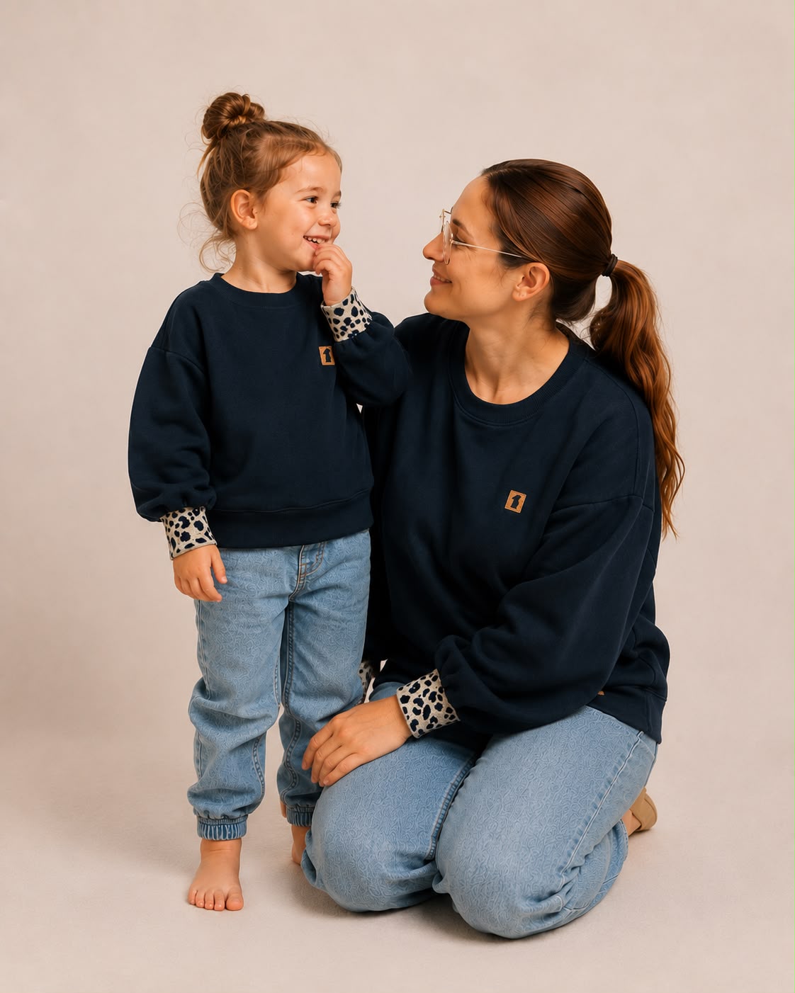 Mini-Me Sweater Leo | Kinder & Damen