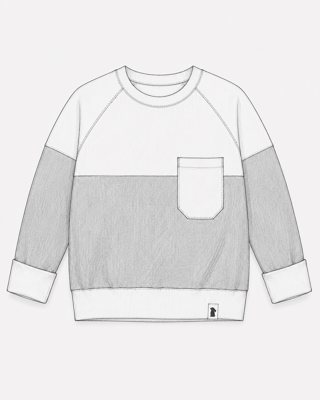 Colourblock-Sweater