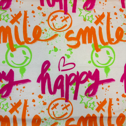 Sweat Happy Beige | Swafing
