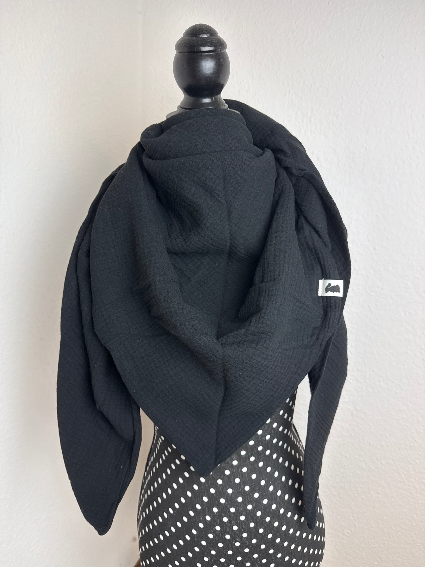 XXL Tuch Schwarz