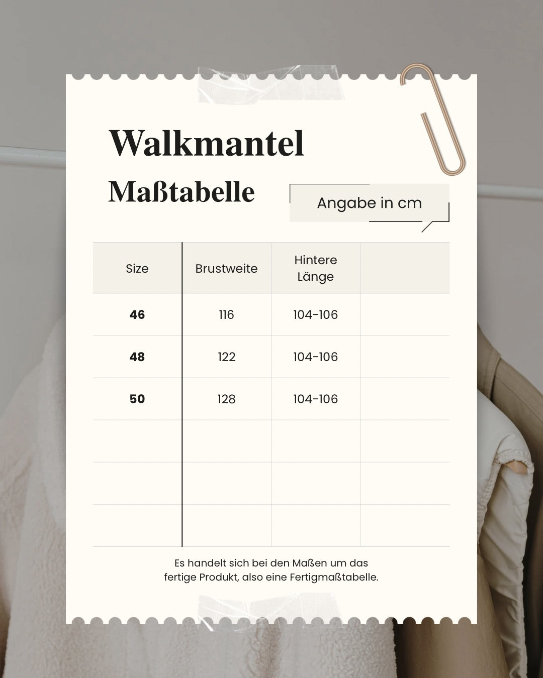 Damenmantel aus Cord oder Waffelstrick