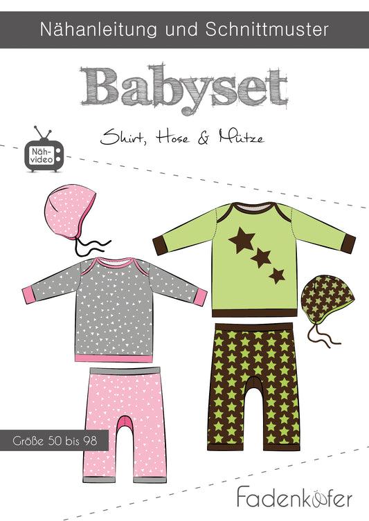 Fadenkäfer "Babyset" (Papierschnittmuster)