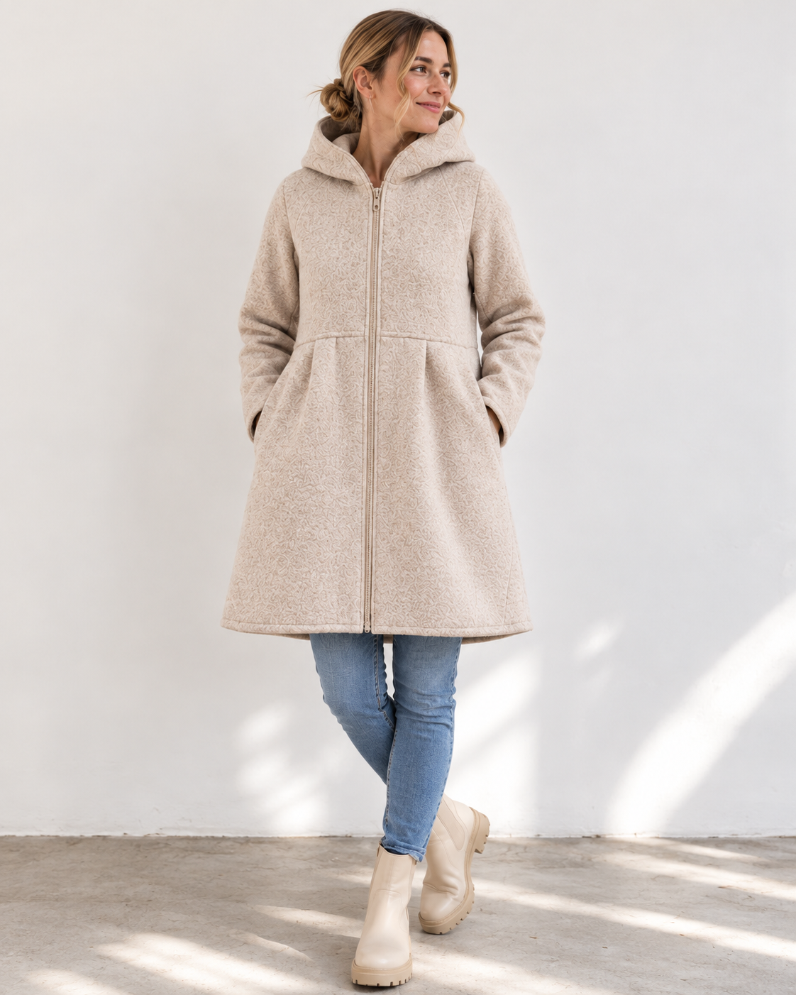 Walkmantel – Damen | Merinowalk