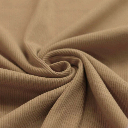 Rib jersey "Nude"