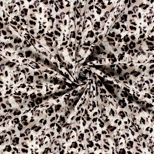 cotton jersey "Tulips"