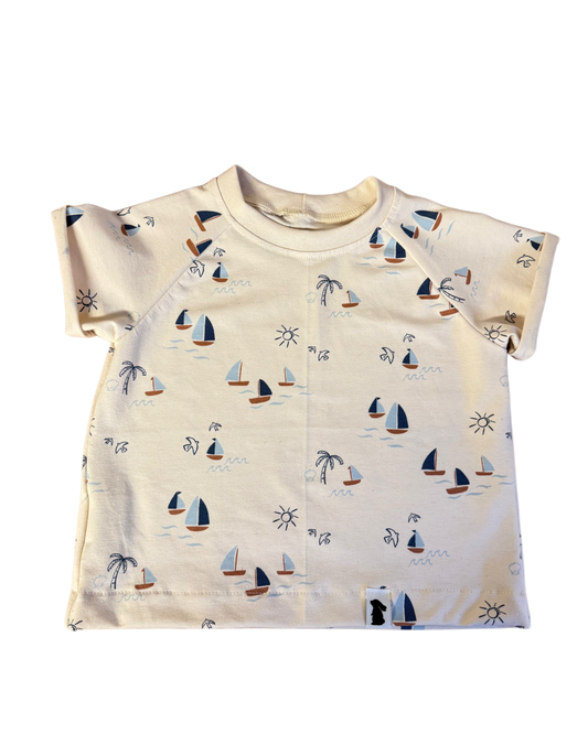 Oversized-Shirt Segelboote