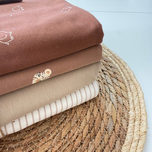 Stoffpaket "warmes Beige"