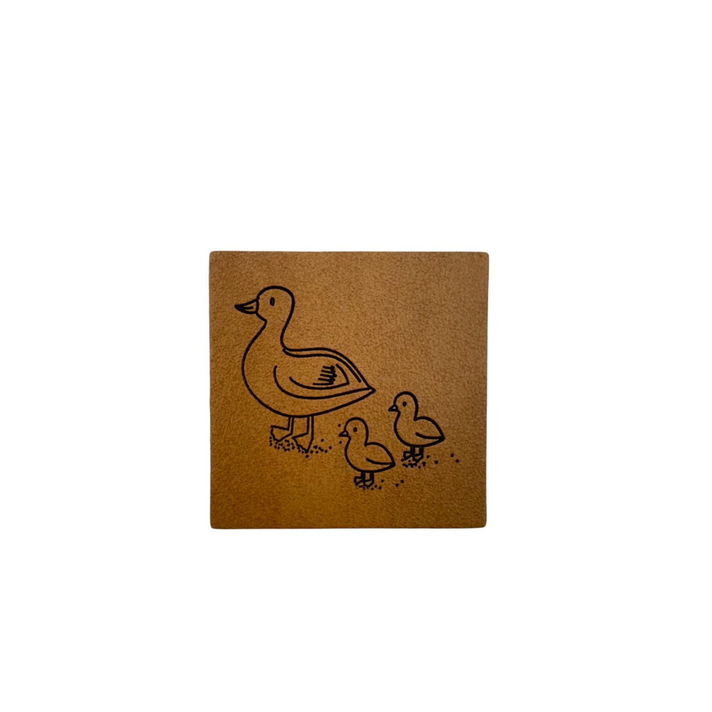Kunstlederlabel "Entenmama"