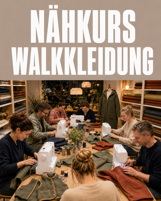 Fortgeschrittenenkurs – Walkkleidung | Nähkurs