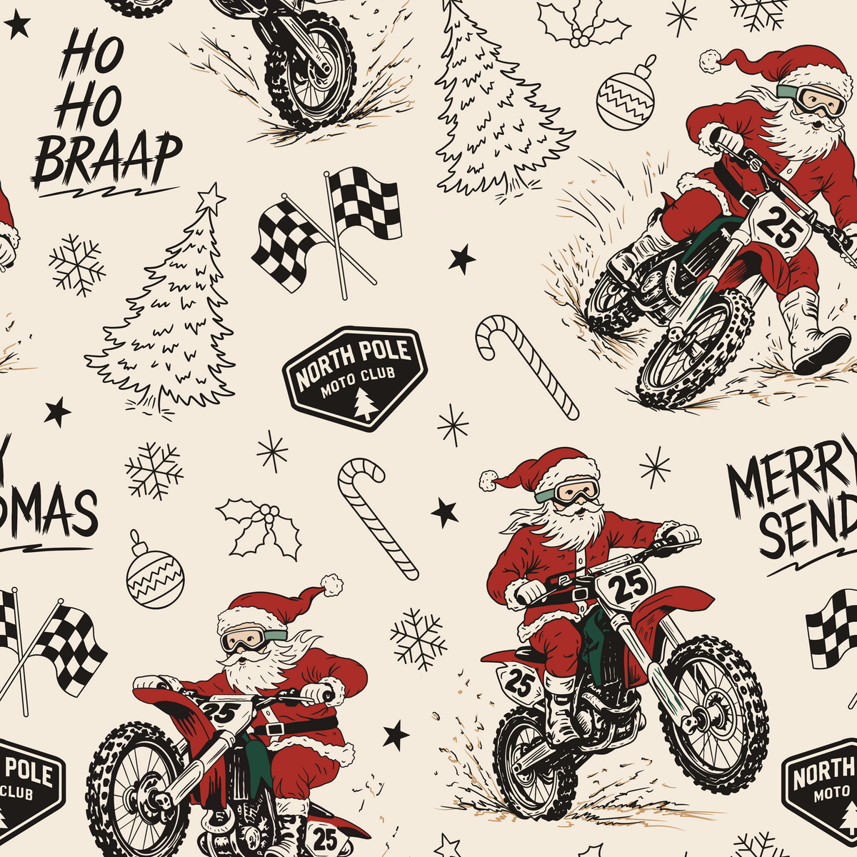 French Terry Cross Santa Bio | DauerVB