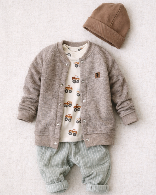 Merino-Cardigan Kinder | streng limitiert
