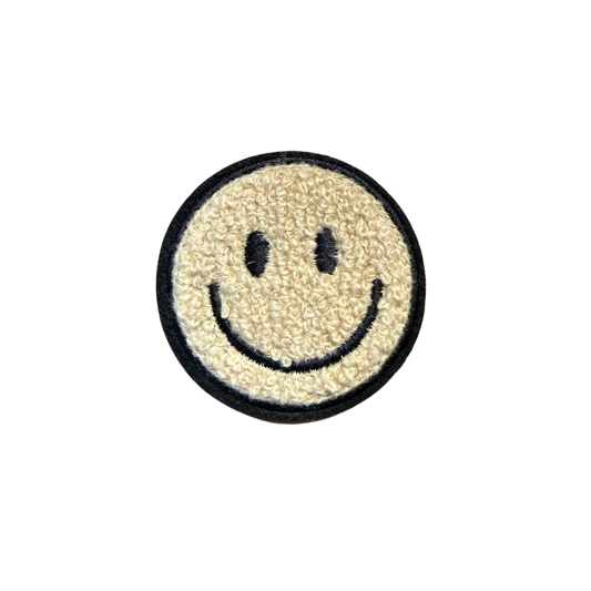 Chenille Patch "Smiley" (Klein)