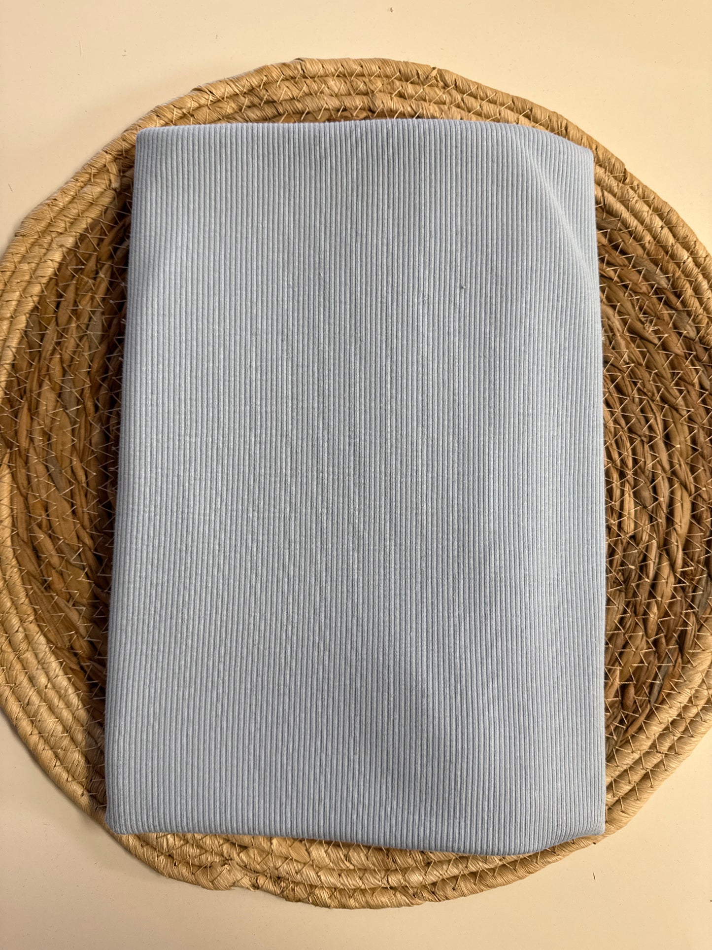 Rest Ribjersey Hellblau