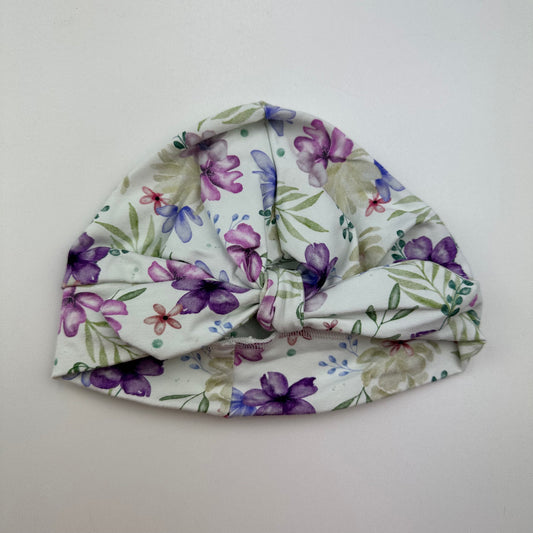 Turban "Lila Blüte" KU 46