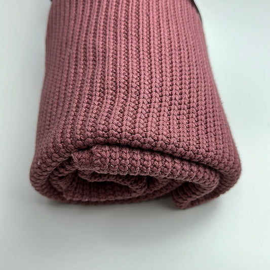 chunky knit "old pink" (W:60cm H:57cm)