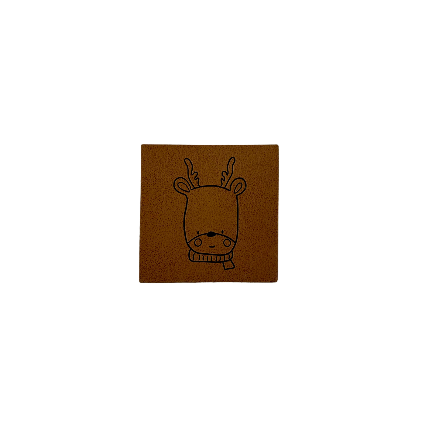 artificial leather label "Schildkröte"