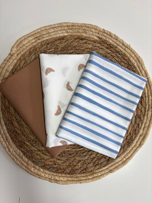Set Baumwolle Croissants