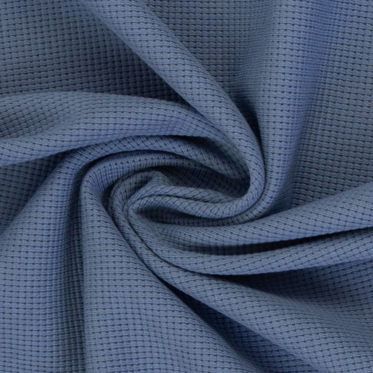 Waffelstrick Graublau (Swafing Clarissa)