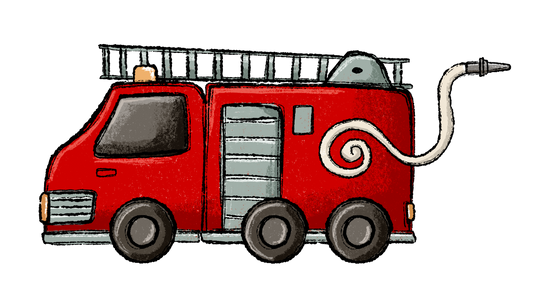 Bügelbild Feuerwehr