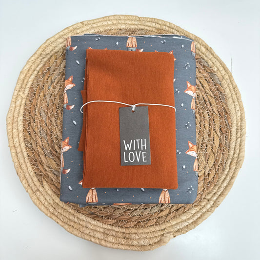 Starter-Paket "French Terry Fuchsi"