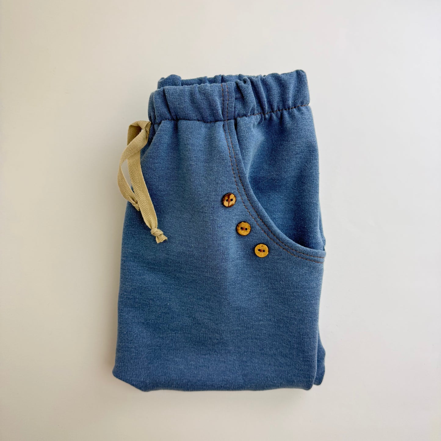 Baggypants "Denim French Terry"