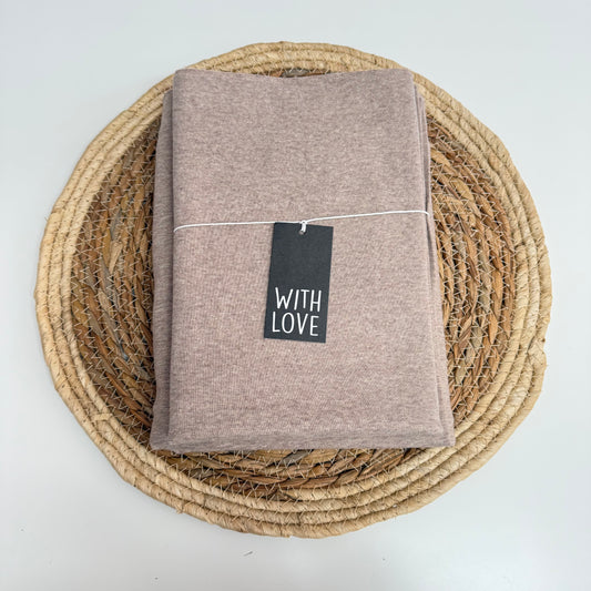 Starter-Paket "French Terry Beige meliert"