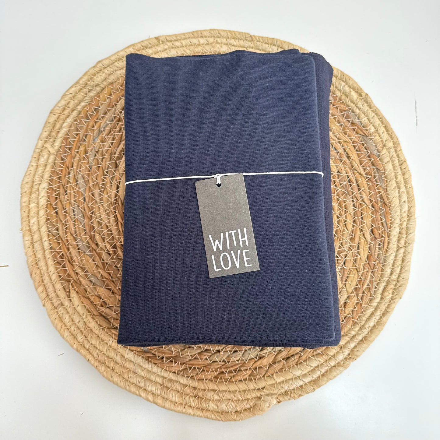 Starter-Paket "Waffelstrick Dunkelblau"