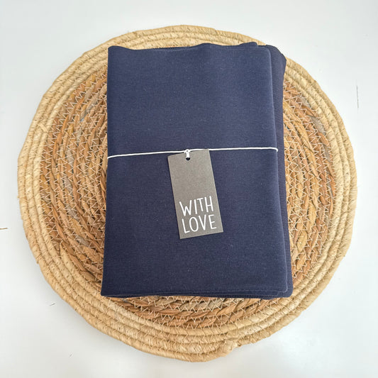 Starter-Paket "Waffelstrick Dunkelblau"