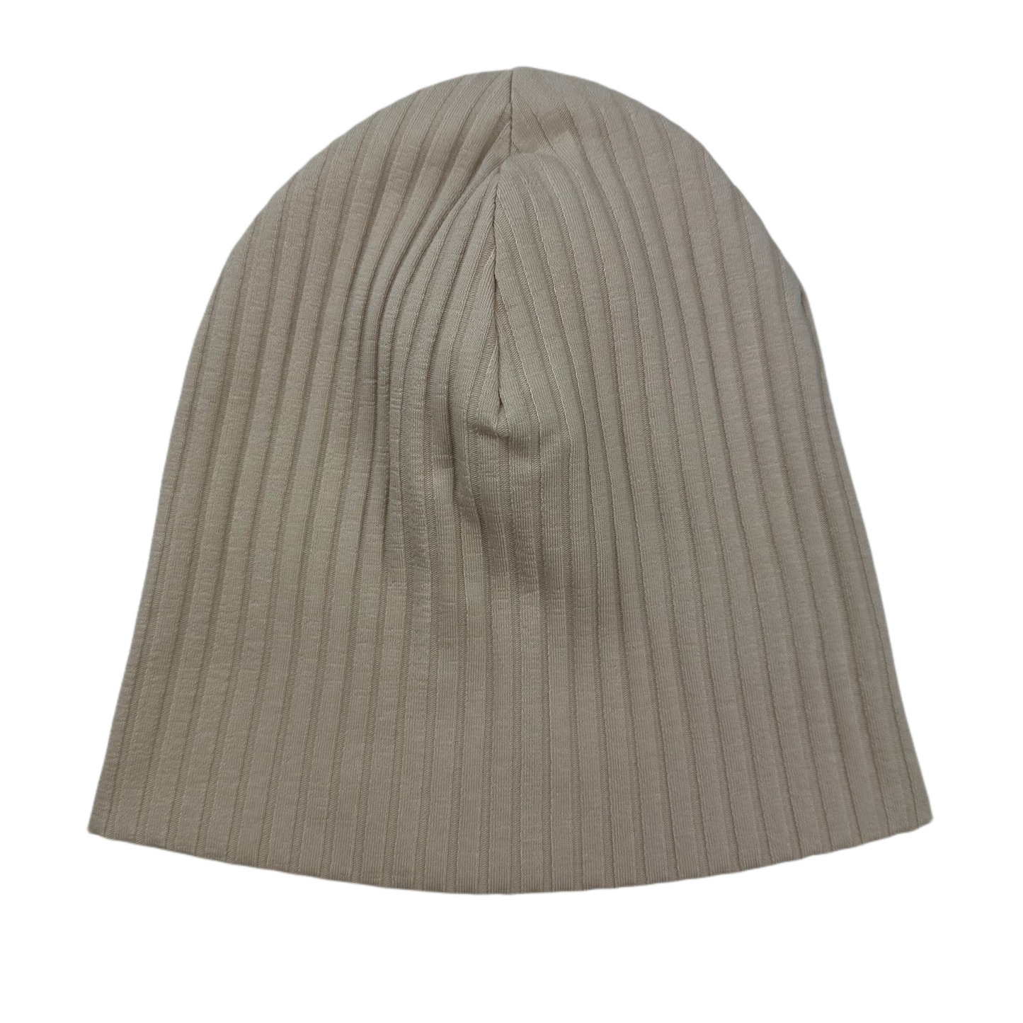 Beanie "Breitrib Beige" KU 46-49cm