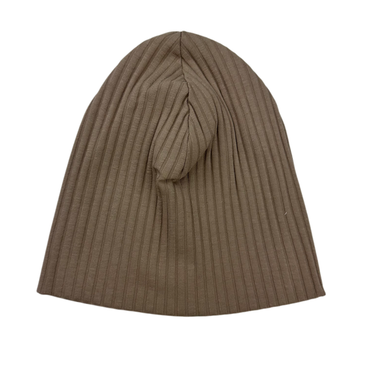 Beanie "Breitrib Taupe" KU 50-54cm