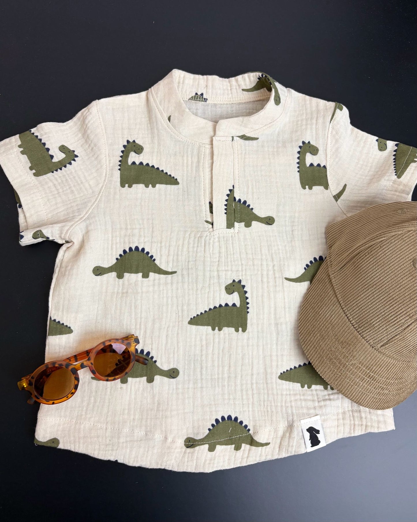Musselinhemd Dino